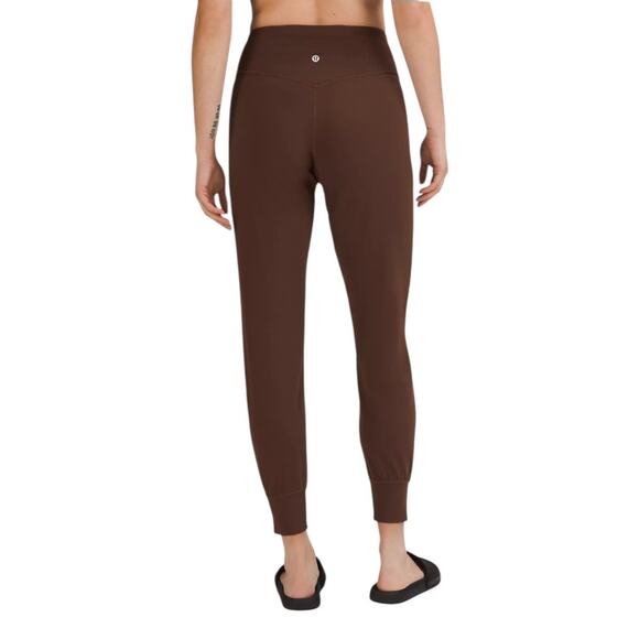 Lululemon Align High Rise Jogger Java Chocolate Brown Leggings Athletic Size 4 - Picture 2 of 10